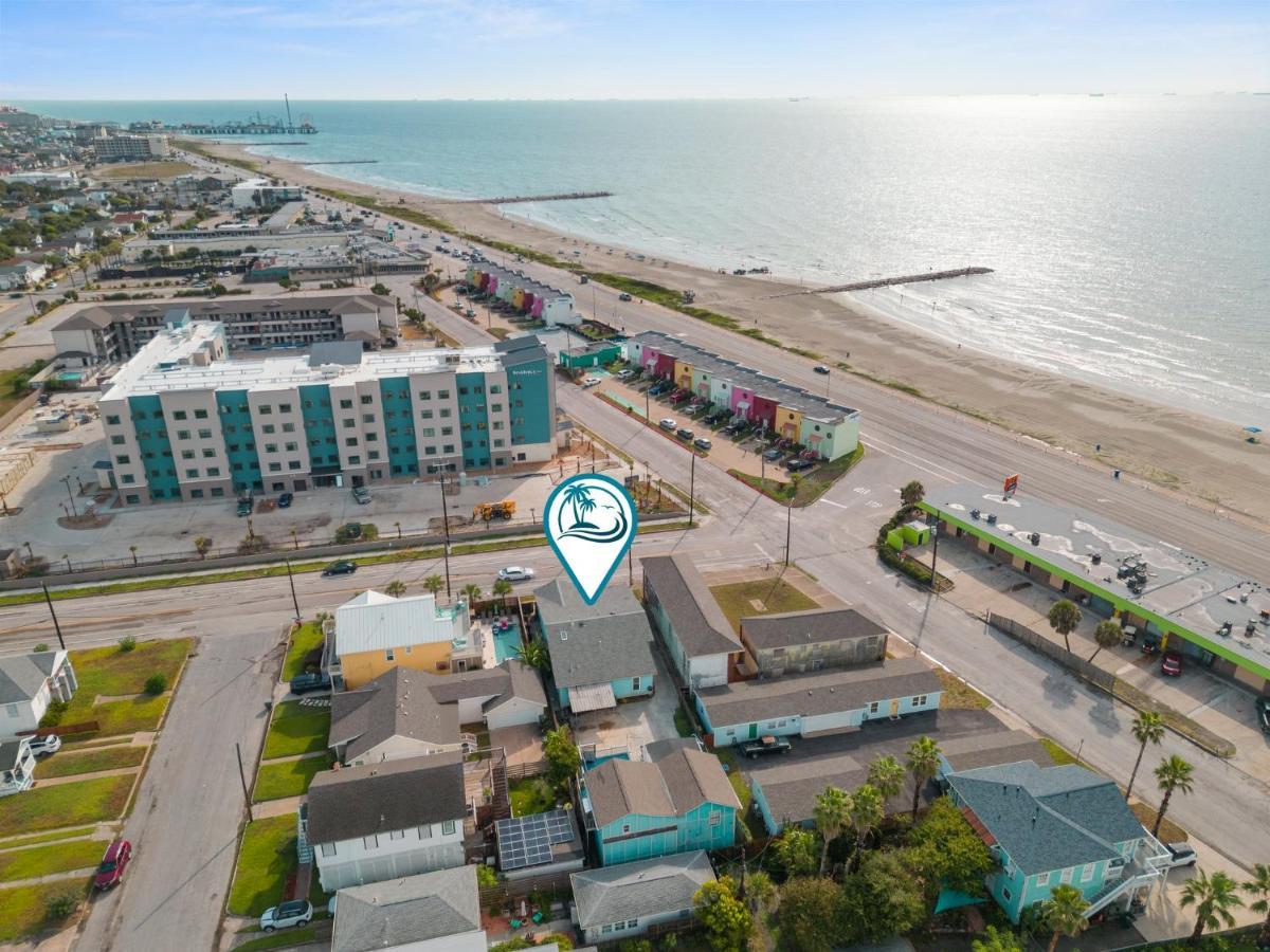 1 Min To Beach Ocean Breeze 3Br Fast Wifi Galveston Eksteriør bilde
