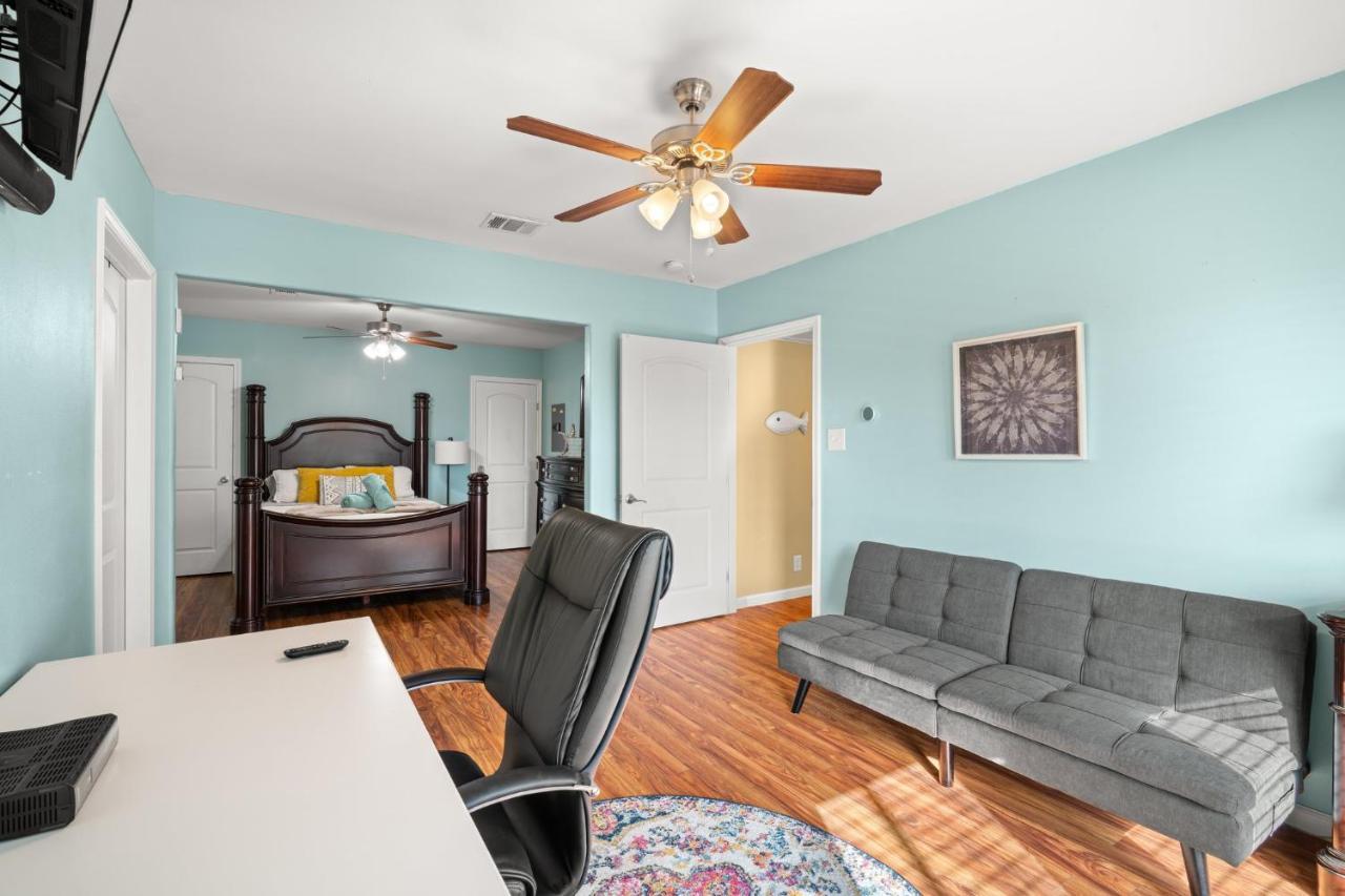 1 Min To Beach Ocean Breeze 3Br Fast Wifi Galveston Eksteriør bilde