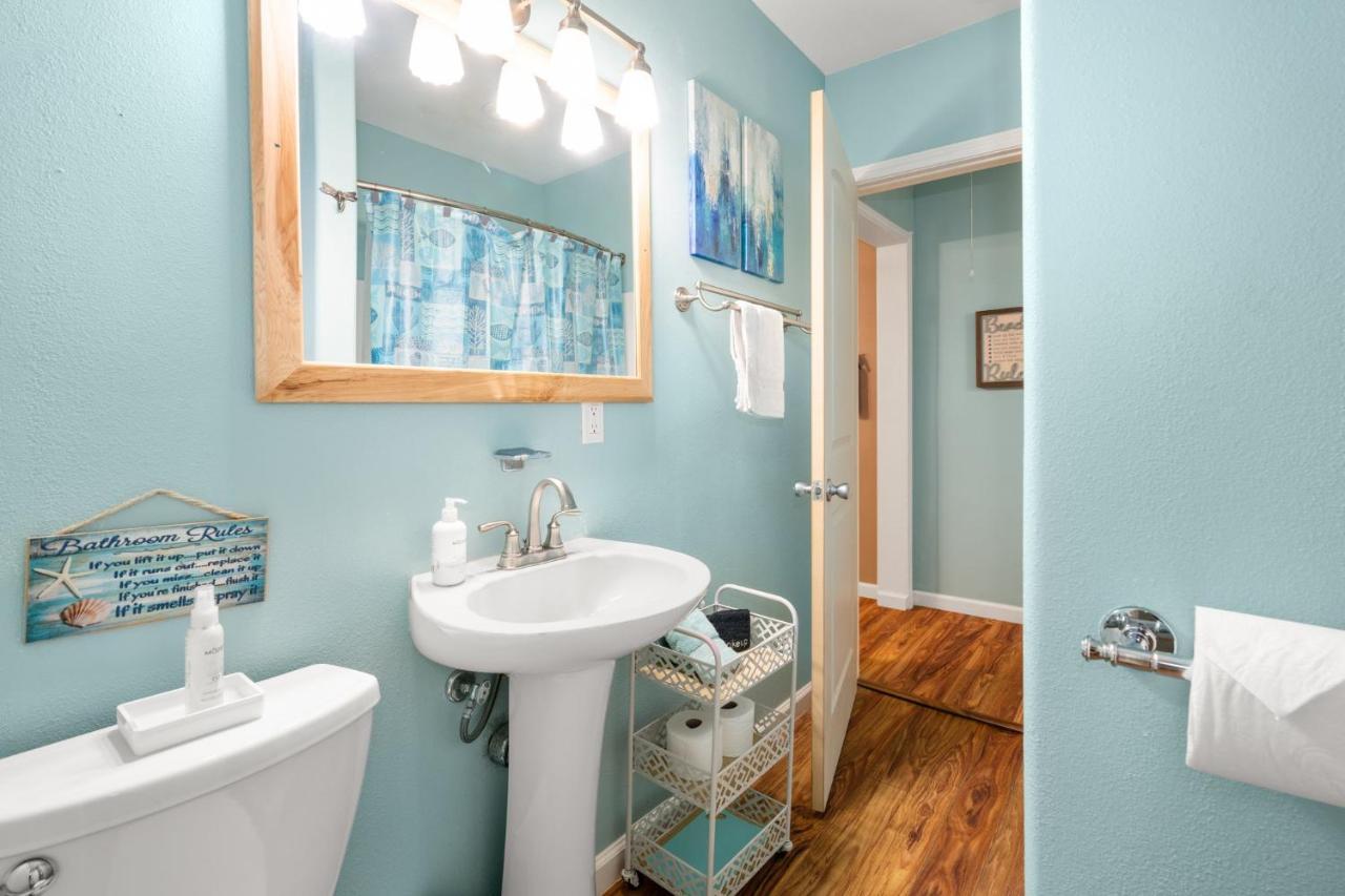 1 Min To Beach Ocean Breeze 3Br Fast Wifi Galveston Eksteriør bilde